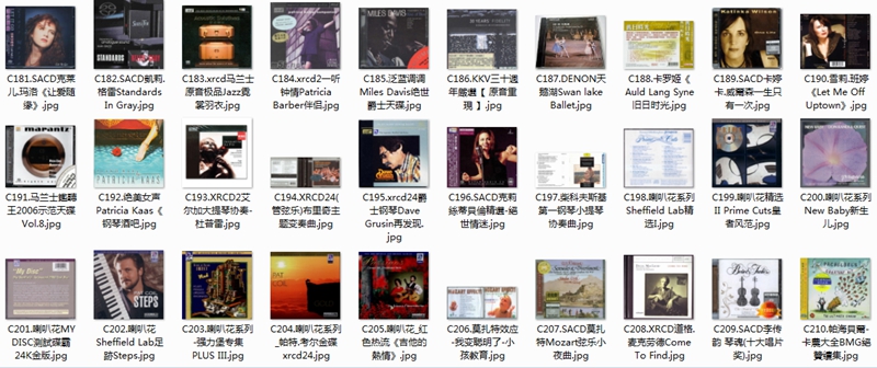发烧HIFI无损音乐系列/发烧试音碟/古典音乐/民族音乐/发烧人声 1T